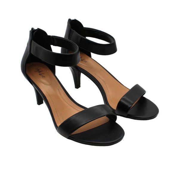 Style & Co Paycee Two-Piece Dress Sandals Black - Picture 1 of 12